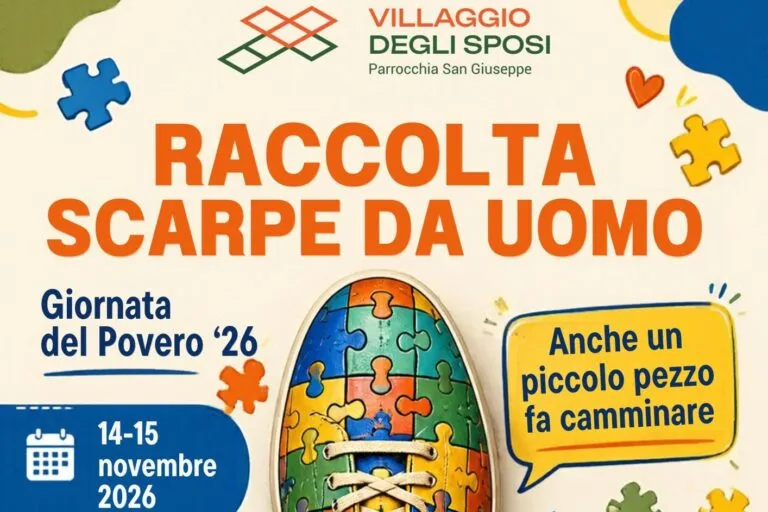 Scarpe per i poveri: raccolta a novembre
